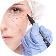 preparación de un mujer para un tratamiento full face en clinicas eloi funtane canarias